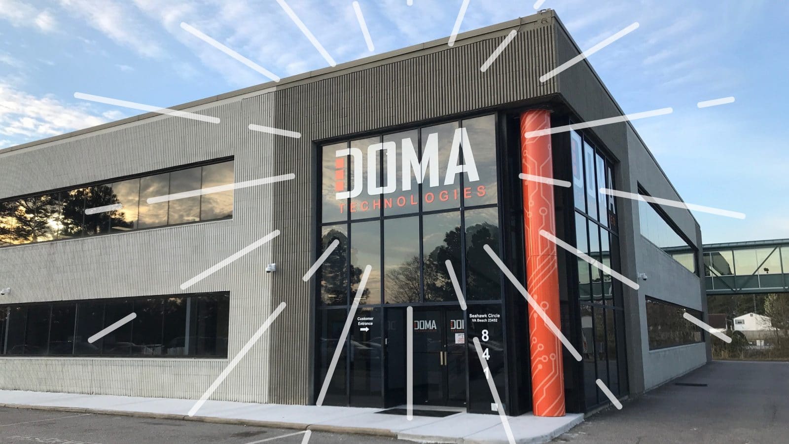 DOMA building with new upgrades