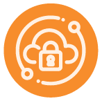 Secure Cloud Information Icon