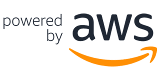 Powered by Amazon Web Services