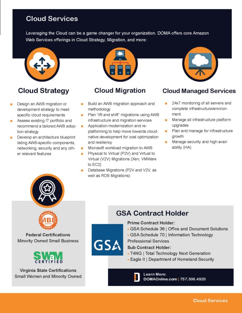 Cloud Services Brief Page 3
