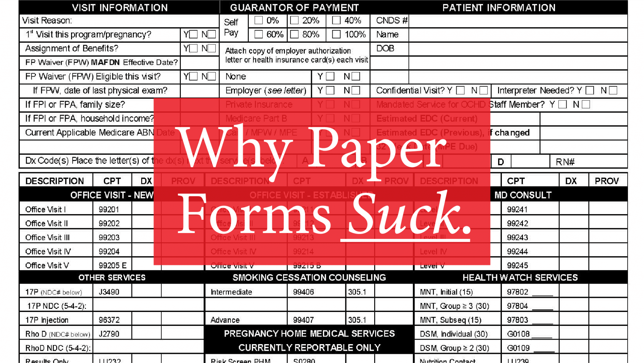 paper forms suck